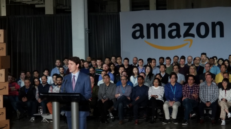 Canada : 3000 postes en IA, cloud et e-commerce seront créés par Amazon d'ici 2022