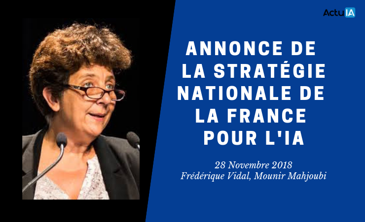 Frédérique Vidal et Mounir Mahjoubi présentent le plan d'investissement de 665 millions € pour l'intelligence artificielle