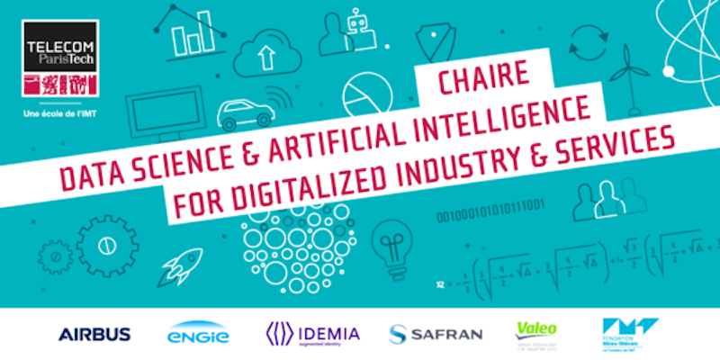 Télécom ParisTech lance sa nouvelle chaire de recherche et d’enseignement « Data Science & Artificial Intelligence for Digitalized Industry & Services »