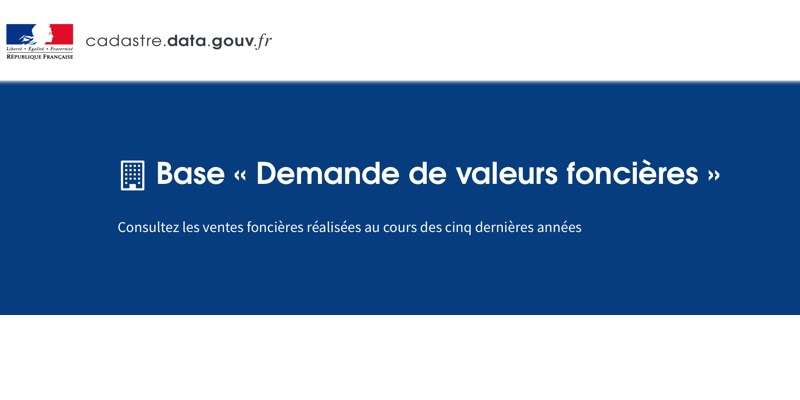 La DGFiP propose en open data sa base de données sur les ventes de biens immobiliers