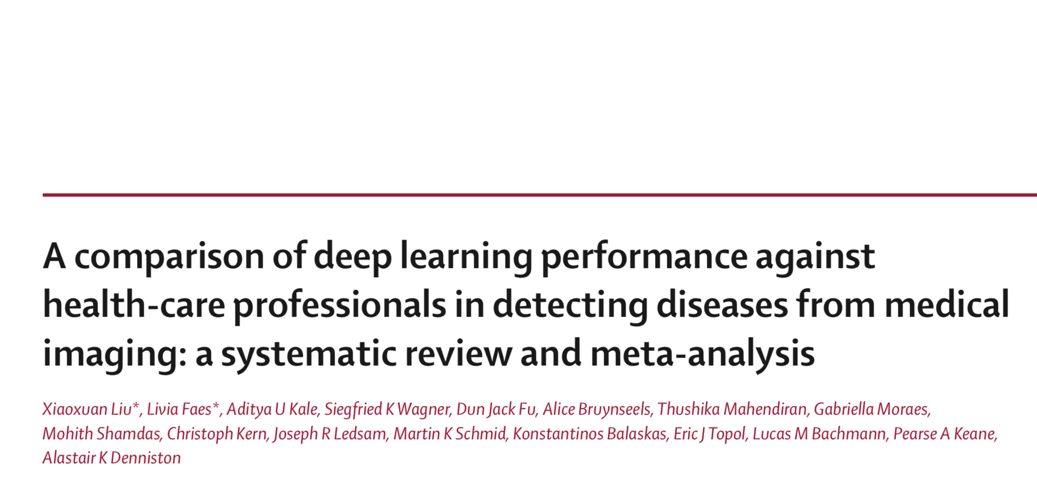 IA et diagnostic médical : le vrai potentiel de l'intelligence artificielle resterait incertain