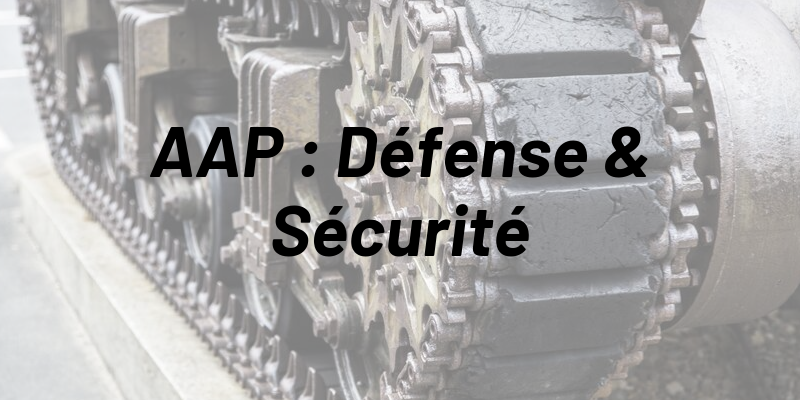 AAP Lauréats Challenges IA dans la thématique "Défense & Sécurité" opérés par SCS et Safe Cluster