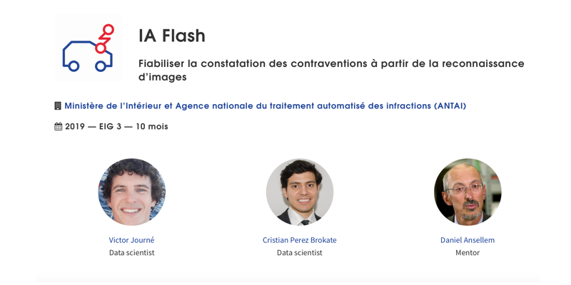 Testez l'API d'IA Flash, le projet IA développé pour fiabiliser la constatation des contraventions à partir de la reconnaissance d’images