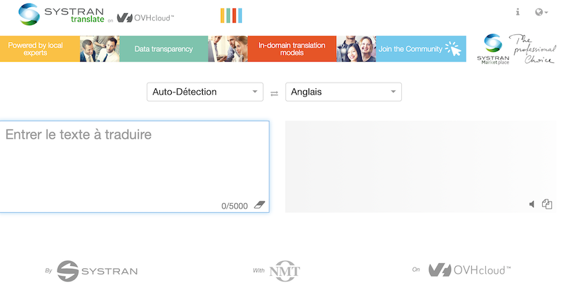 SYSTRAN lance une Marketplace de modèles sectoriels de traduction neuronale