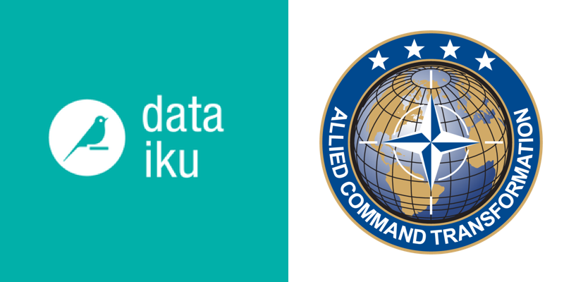 Collaboration entre Dataiku et le Commandement Allié Transformation de l'OTAN pour déployer des projets IA sur le terrain