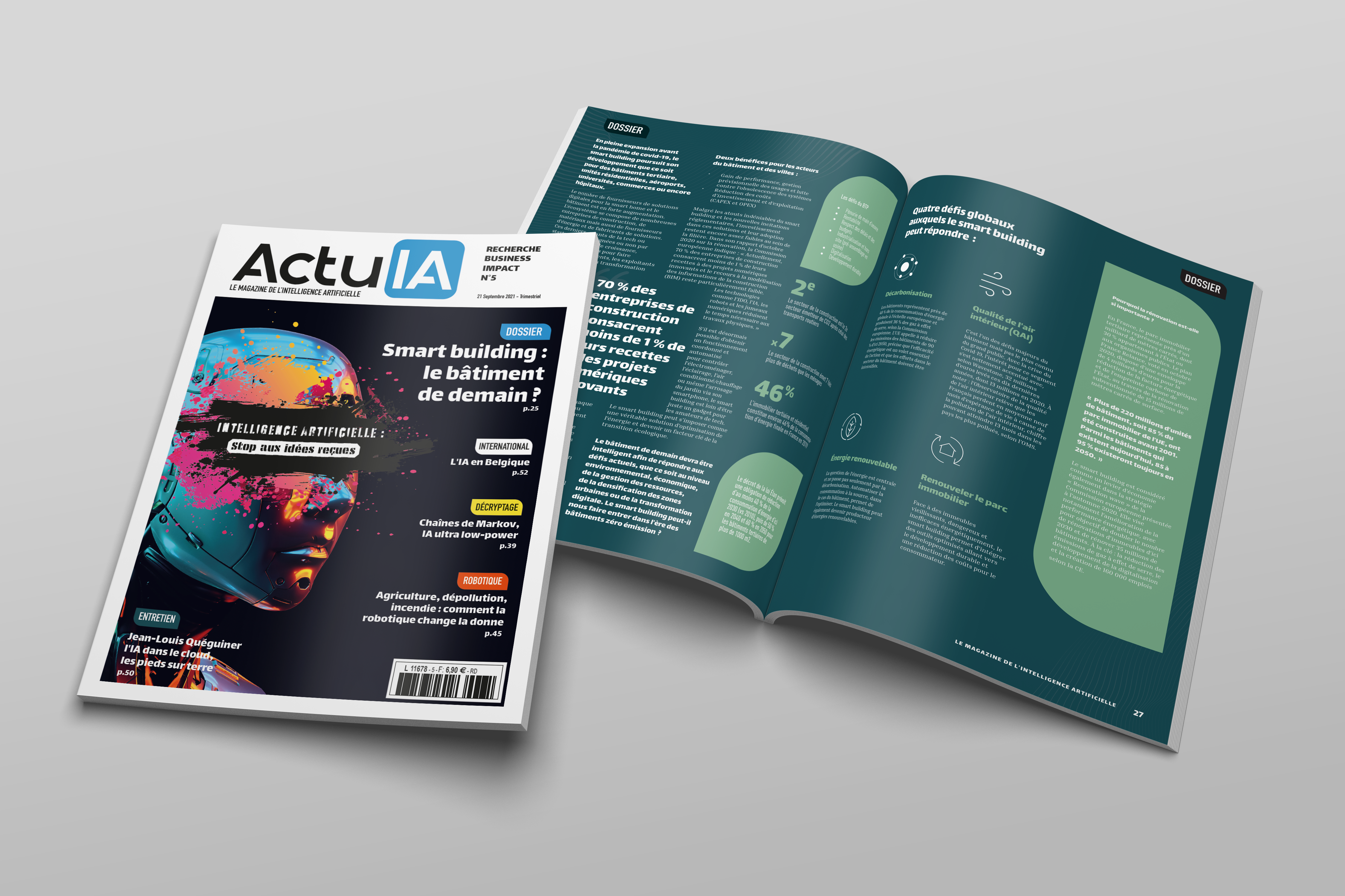Receive the 5th issue of ActuIA, the magazine of artificial intelligence