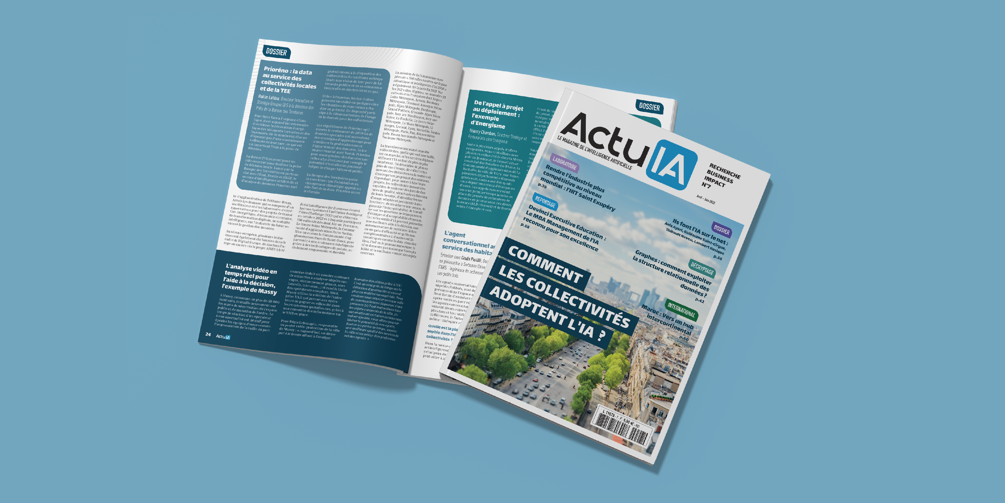 Cybersecurity, Music, Industry 4.0 and local authorities: discover the new ActuIA, the artificial intelligence magazine