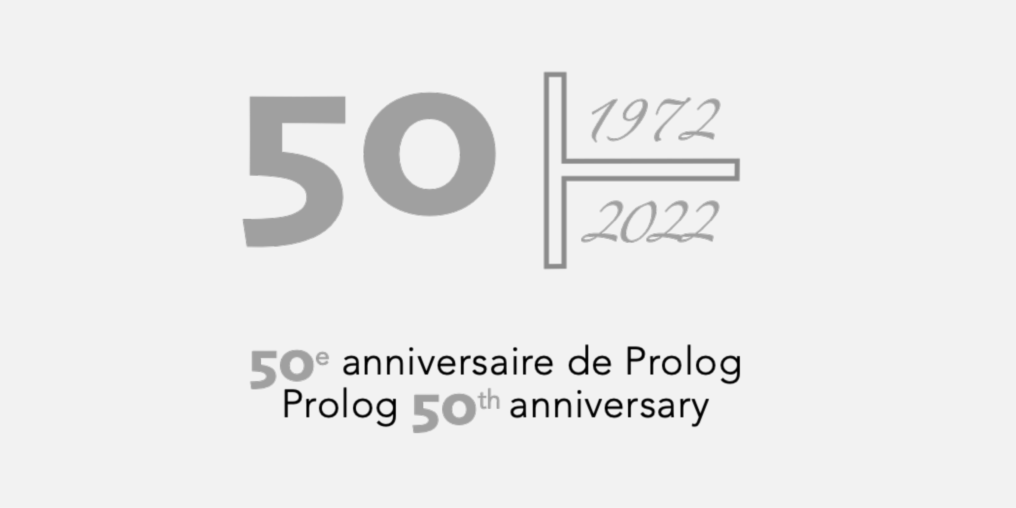 Fiftieth anniversary of Prolog : Participate in the Alain Colmerauer Award