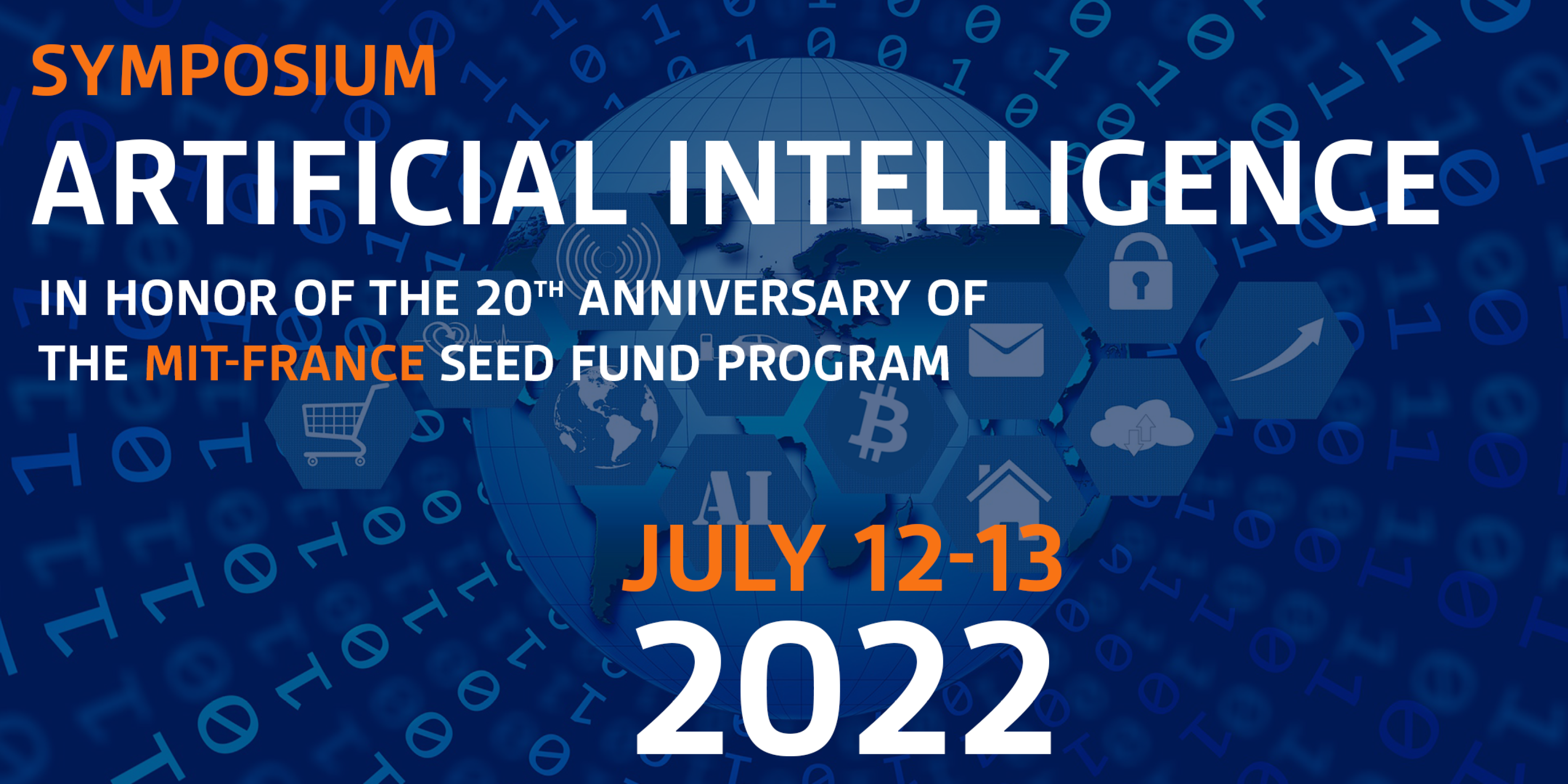 Event: A Symposium on AI is organized on July 12 and 13 for the 20th anniversary of the MIT-France Fund
