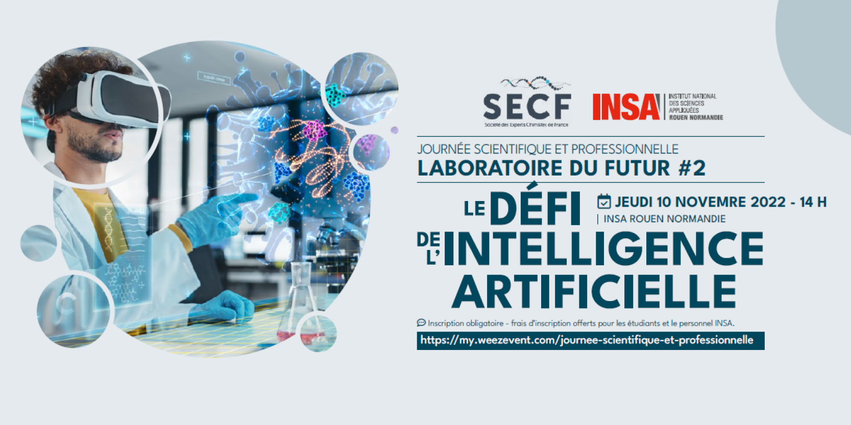 The "Laboratory of the Future" at the heart of the S.E.C.F. and INSA Rouen Normandie Scientific and Professional Day
