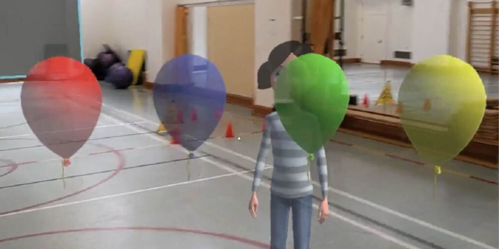 Pop'Balloons, un jeu vidéo sérieux de réalité mixte pour aider les jeunes autistes