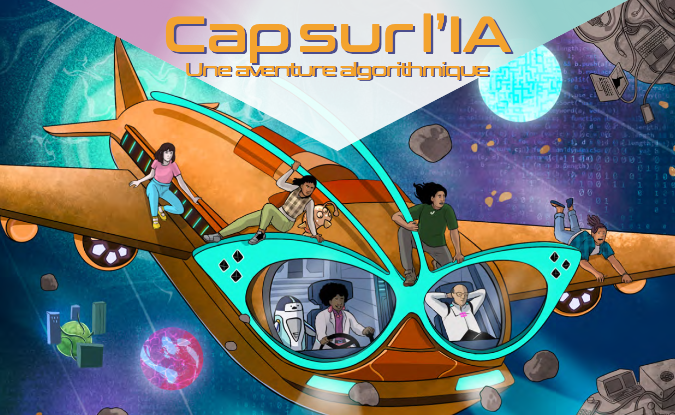 Focus sur « Cap sur l'IA : Une aventure algorithmique » le roman graphique sur l'IA de l'UNESCO