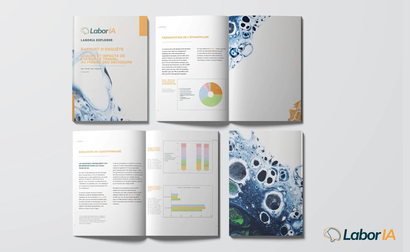 Le LaborIA publie les résultats de son enquête sur les usages et les impacts de l'IA sur le travail