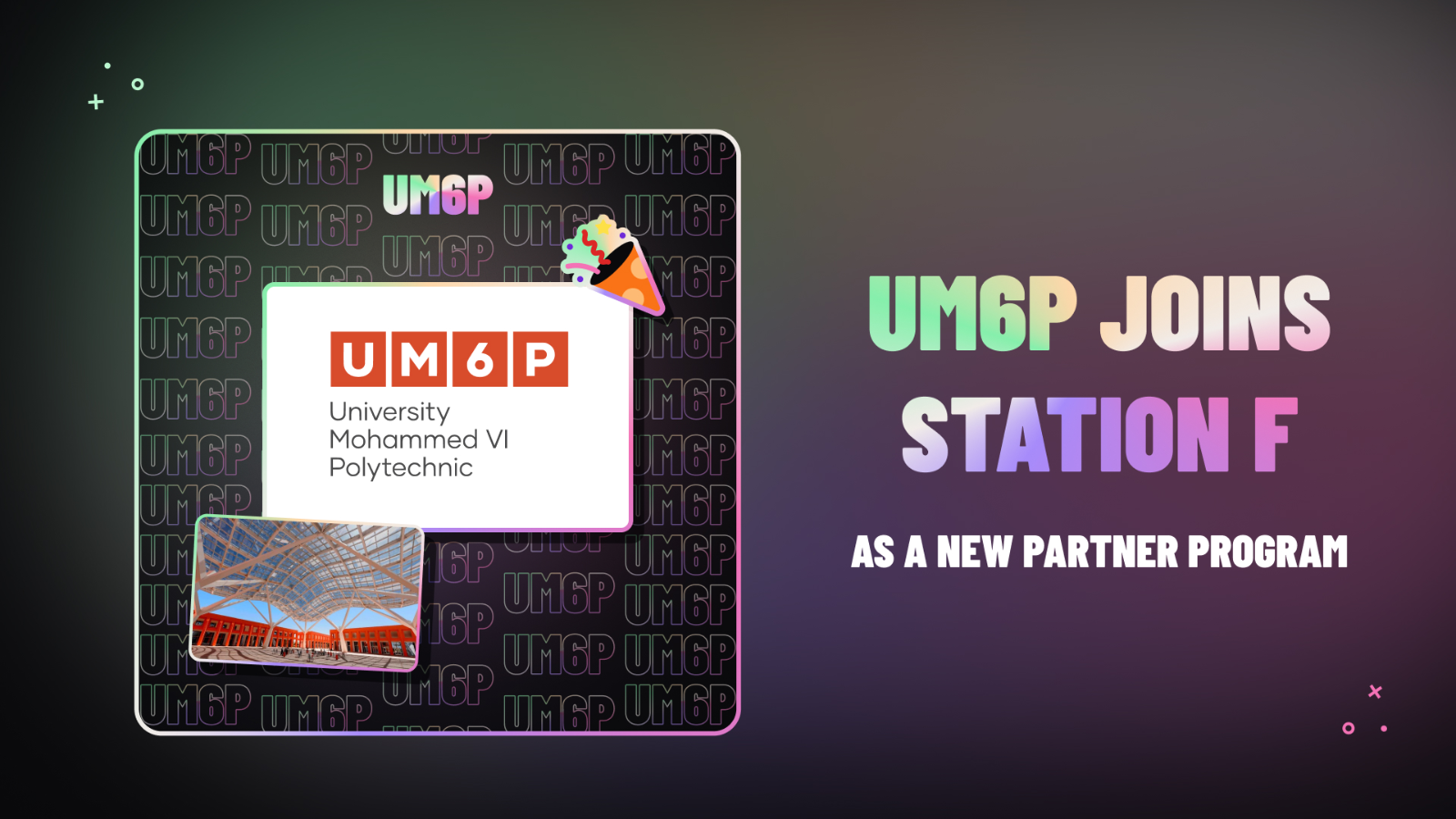 UM6PとSTATION Fがヨーロッパとアフリカの革新を促進するために提携