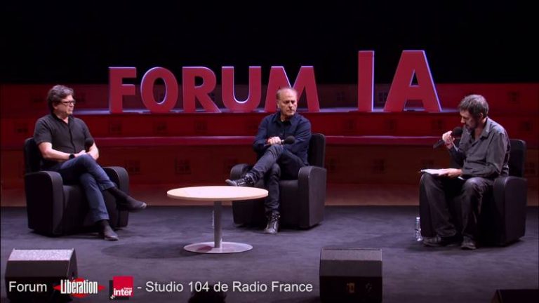 “L’IA dans nos têtes, là où dialoguent le réel et l’imaginaire” avec Yann LeCun et Enki Bilal – Replay de la conférence du Forum France Inter / Libération