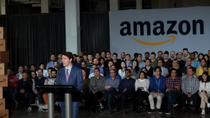 Amazon emploi Vancouver Canada