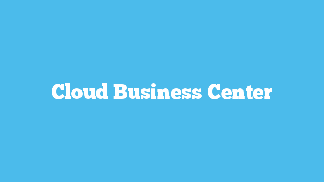 Cloud Business Center
