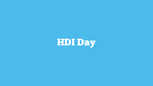 HDI Day