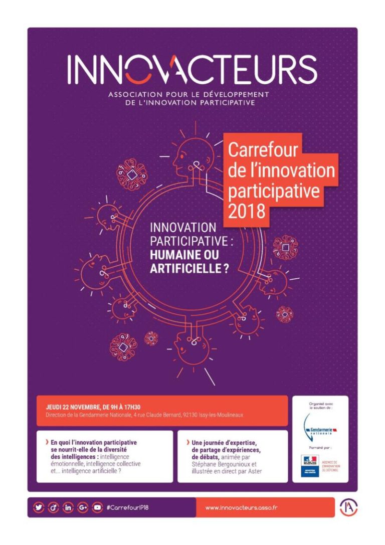 « Innovation Participative : humaine ou artificielle ? » au Carrefour de l’Innovation Participative d’Innov’Acteurs