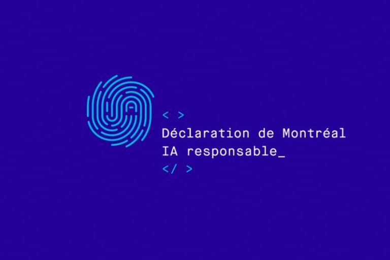 Retour sur la déclaration de Montréal sur l’intelligence artificielle