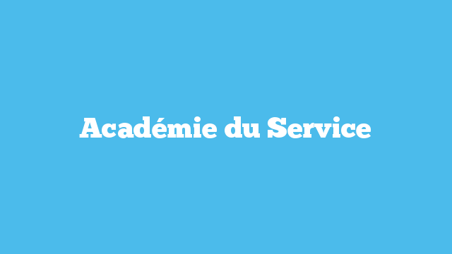 Académie du Service