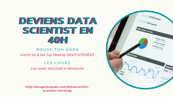 Meetup Bouge ton Qode : Data Science pour débutant