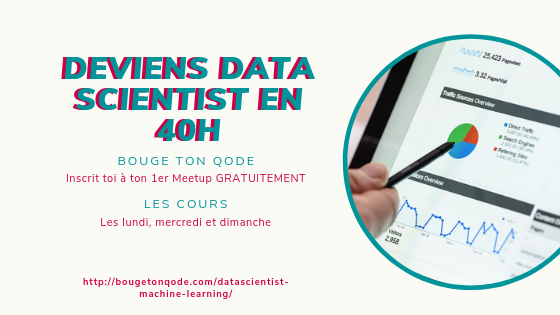 Meetup Bouge ton qode – Data Science Débutant