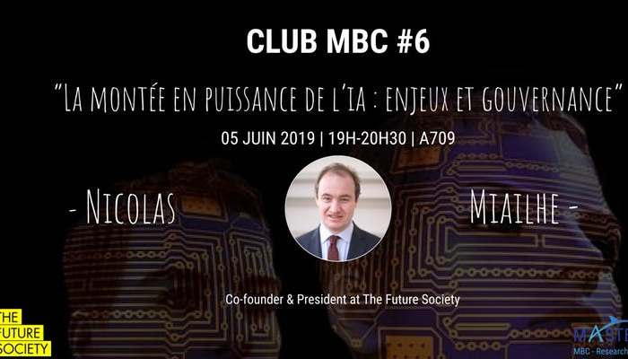 Club Master Business Consulting (MBC) : La montée en puissance de l’IA – enjeux et gouvernance