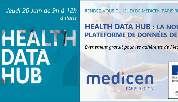 Rendez-vous du Jeudi : Health Data Hub – La nouvelle plateforme de données de santé