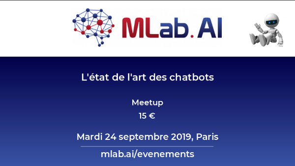 Meetup Digital Innovators : L’état de l’art des chatbots