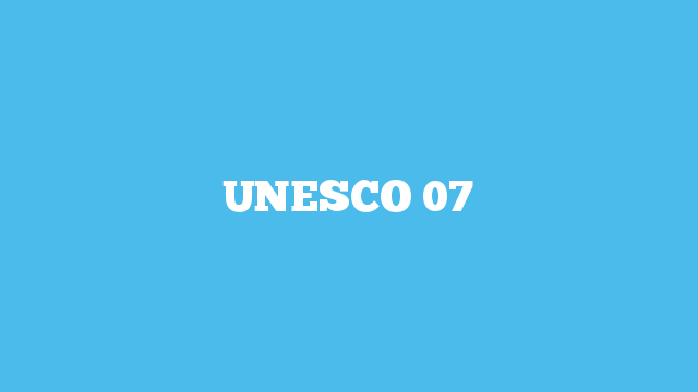 UNESCO  07