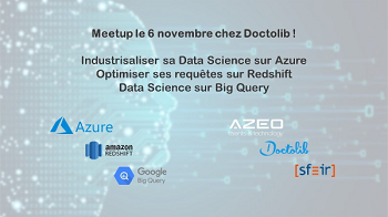 Meetup Data Cloud Paris : Data Science sur Big Query et Azure + Optimisation Redshift !