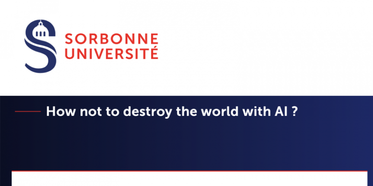 Conférence de Stuart Russell “How not to destroy the world with AI ?” organisée par SCAI et le LIP6