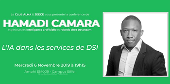 Conférence Hamadi Camara : L’IA dans les services de DSI