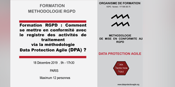 Atelier KDPO : Méthodologie RGPD – Conformité via Data Protection Agile et Registre