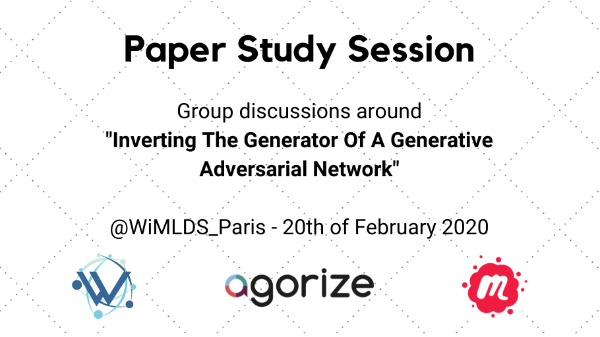 Paris Women in Machine Learning & Data Science : BBL #4 Paris WiMLDS Paper Reading Session