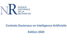 ANR Contrats doctoraux intelligence artificielle 2020