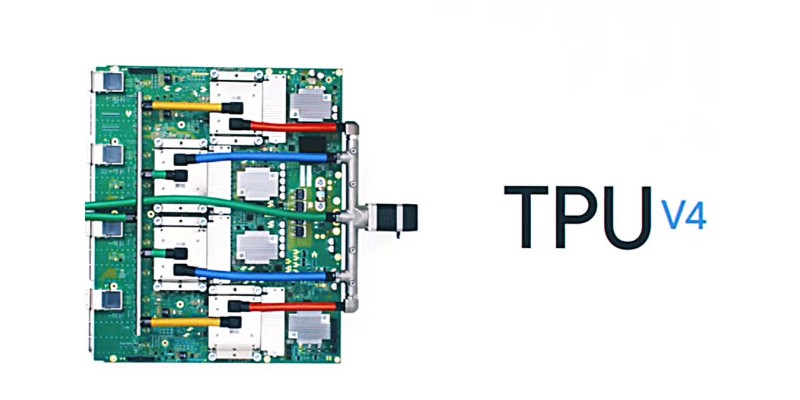 TPUv4 processeur calcul haute performance pods exaflop intelligence artificielle puissance