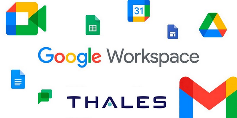 Thalès Google partenariat solution protection données suite application exploite intelligence artificielle