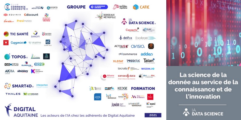 domaine d'excellence Digital Aquitaine data science intelligence artificielle organisation évènements groupe travail