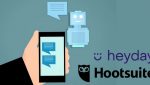 Hootsuite acquisition Heyday plateforme agent intelligence artificielle conversationnelle réseau social messagerie ligne e-commerce