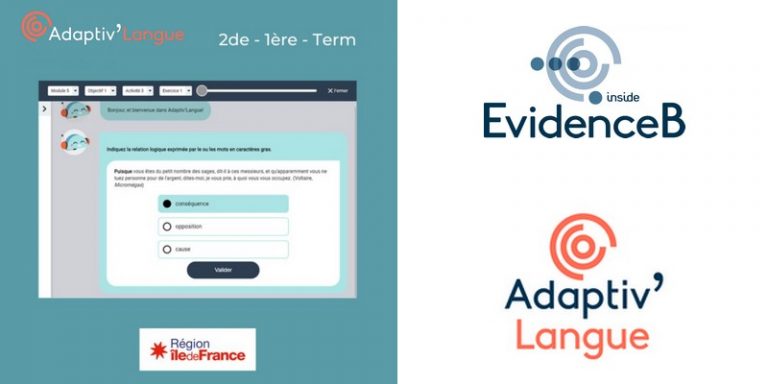 Adaptiv’Langue, une solution d’apprentissage personnalisée grâce à l’intelligence artificielle disponible dans les lycées franciliens