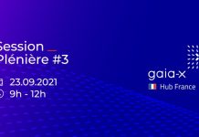 GAIA-X French Hub session plénière table ronde keynotes travaux avancée