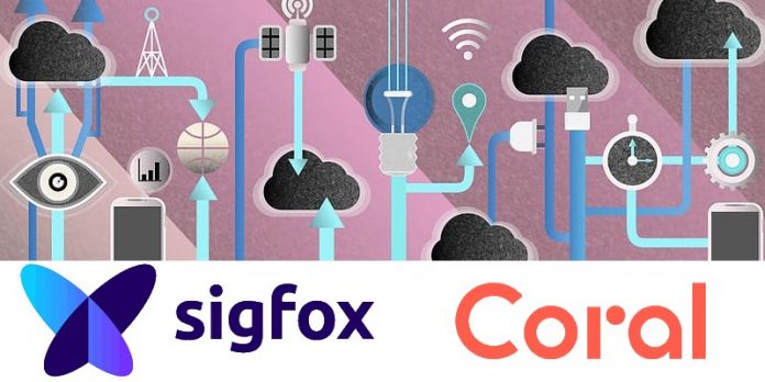 Sigfox Coral partenariat internet des objets