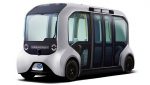 Toyota e-Palette bus véhicule autonome accident