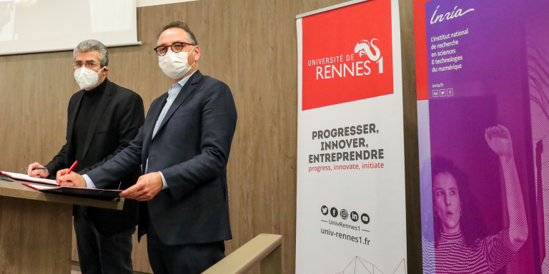 INRIA and the University of Rennes 1 announce the creation of the “Inria Center at the University of Rennes