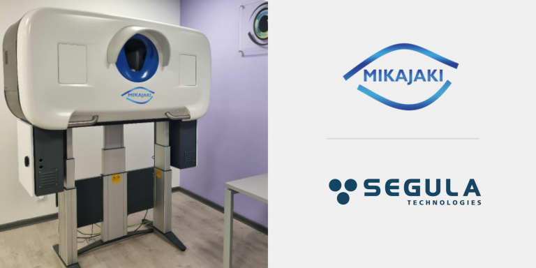 IA et Robotique : EyeLib™, station ophtalmique conçue par MIKAJAKI grâce à l’expertise de SEGULA TECHNOLOGIES, obtient le marquage CE