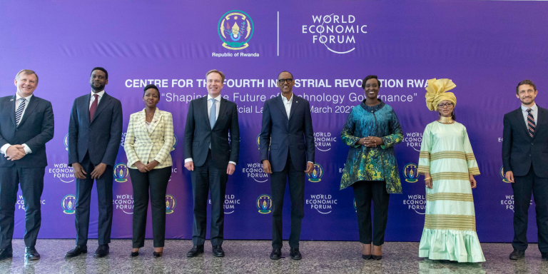 Rwanda inaugurates the first African Center for the Fourth Industrial Revolution (C4IR) dedicated to research and development in artificial intelligence