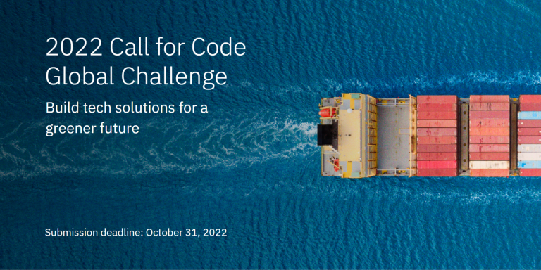 Le Global Challenge Call for Code 2022 est lancé