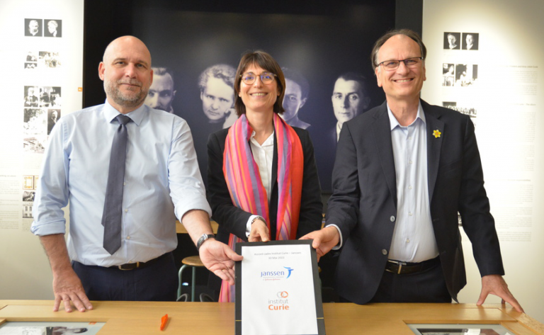The Institut Curie and Janssen France partner in the fight against cancer